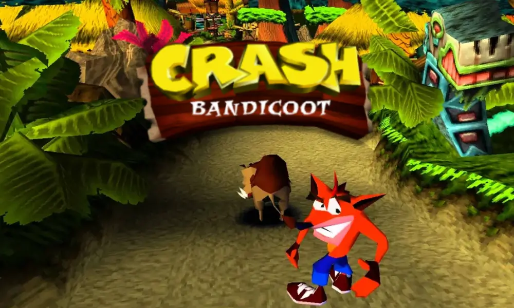 Crash Bandicoot PS1 Game