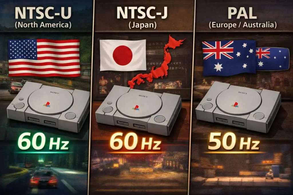 Different Versions of PS1 BIOS