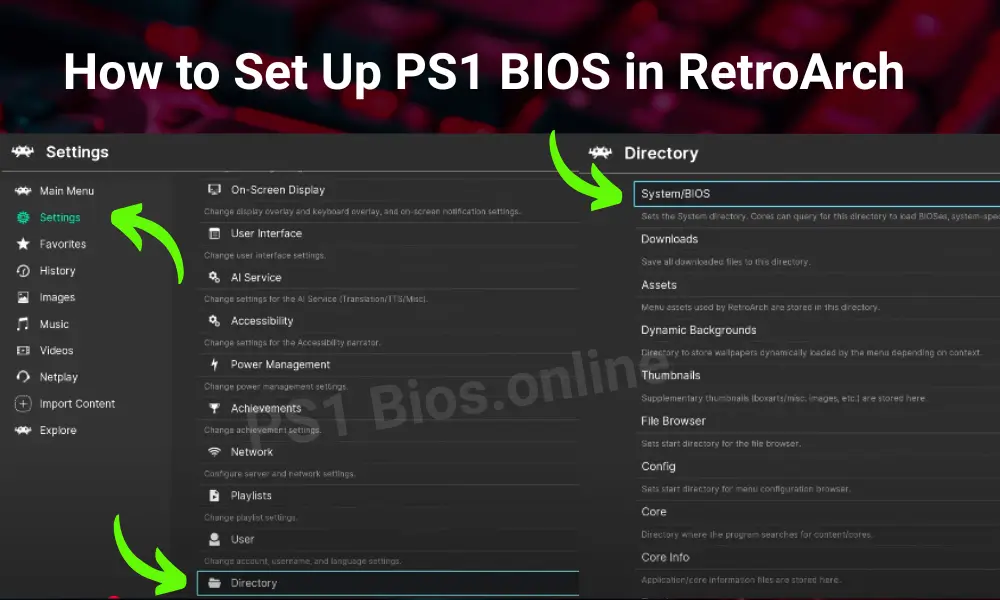 How-to-Set-Up-PS1-BIOS-in-RetroArch-for-pc