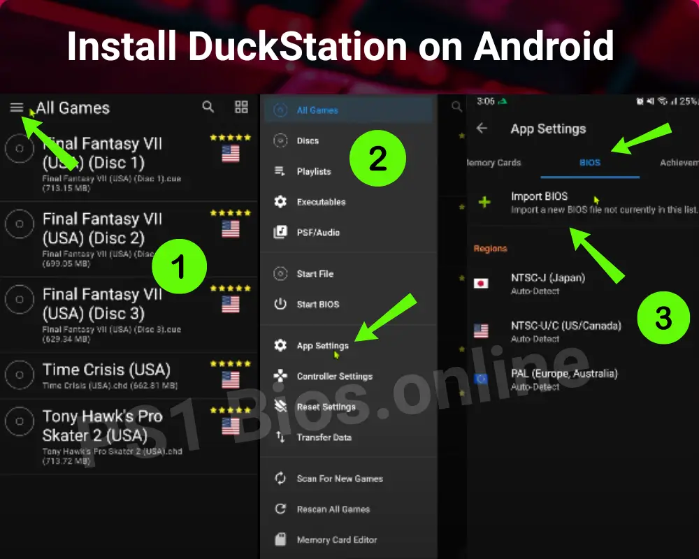 Install DuckStation on Android