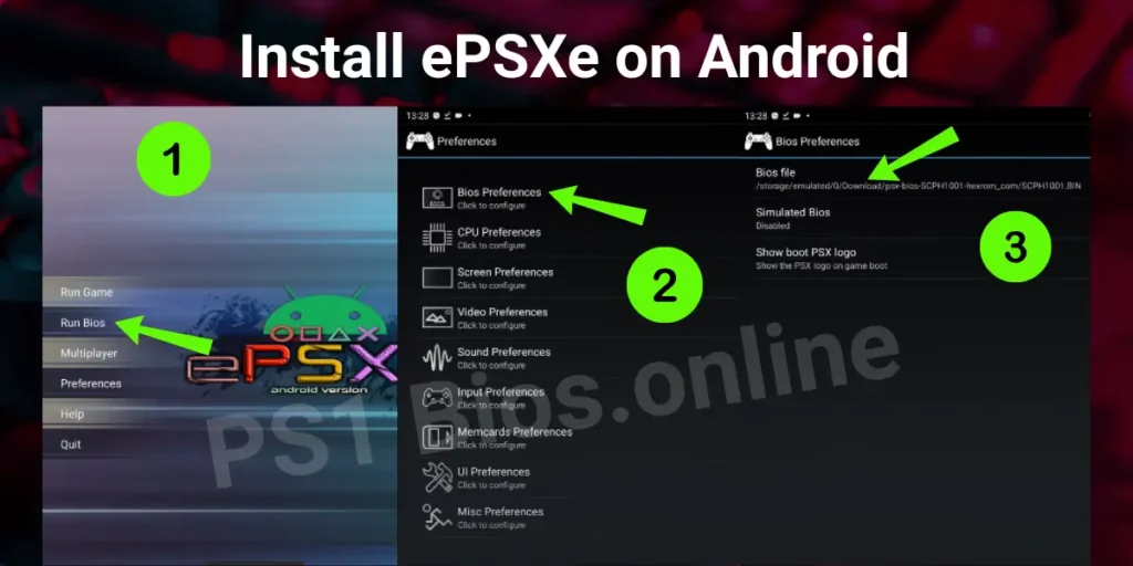 Install ePSXe on Android